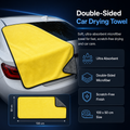Double-Sided Microfiber Car Drying Towel – Ultra Absorbent Wash & Detailing Cloth