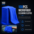 Microfiber Cleaning Cloths – Reusable Car & Home Towels