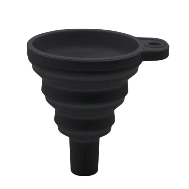 Collapsible Car Funnel – Foldable Oil & Fluid Transfer Funnel