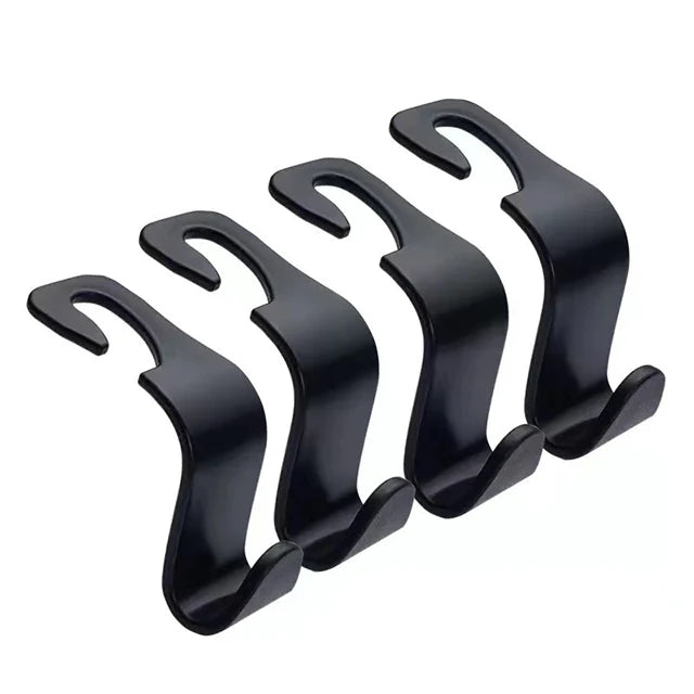 Car Seat Back Hooks – Universal Headrest Organizer Clips